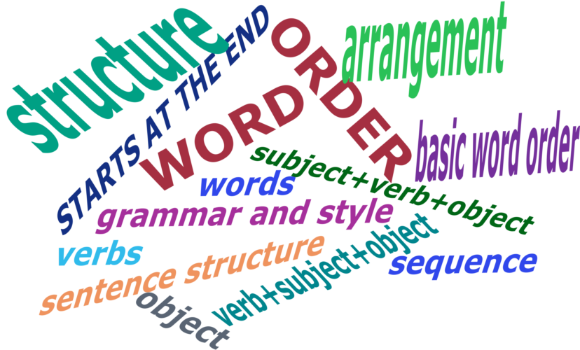 WORD ORDER WHEN IT STARTS AT THE END OR FROM THE MIDDLE AVRO Dx Blog